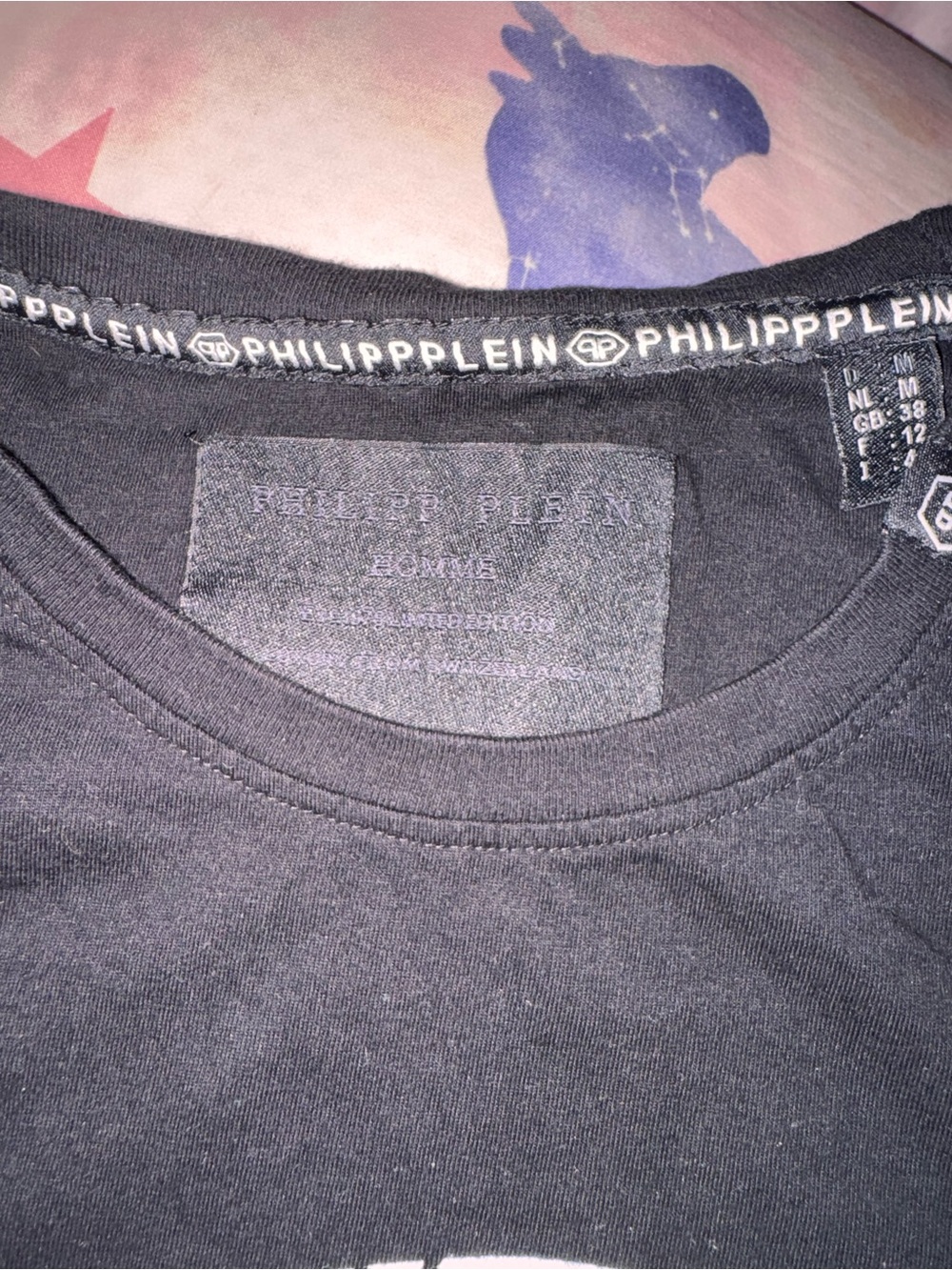 Philipp Plein Black Short Sleeve Crewneck T‑Shirt